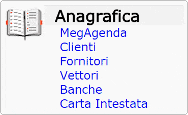MegAgenda e gestione dell'anagrafica Clienti - Fornitori