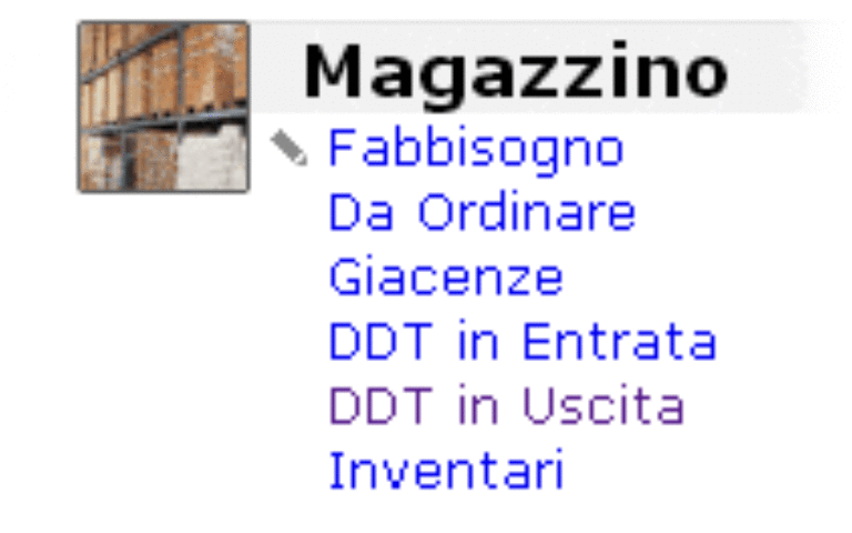 La gestione del Magazzino secondo StonX
